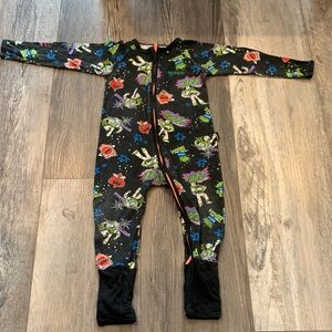 Bonds Kids Black Buzz Lightyear One Piece